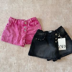 Zara Toddler Skort Bundle